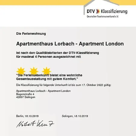 Appartement Apartmenthaus Lorbach *