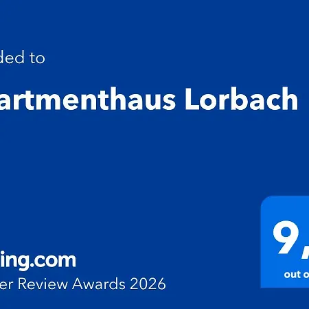 דירה Apartmenthaus Lorbach *