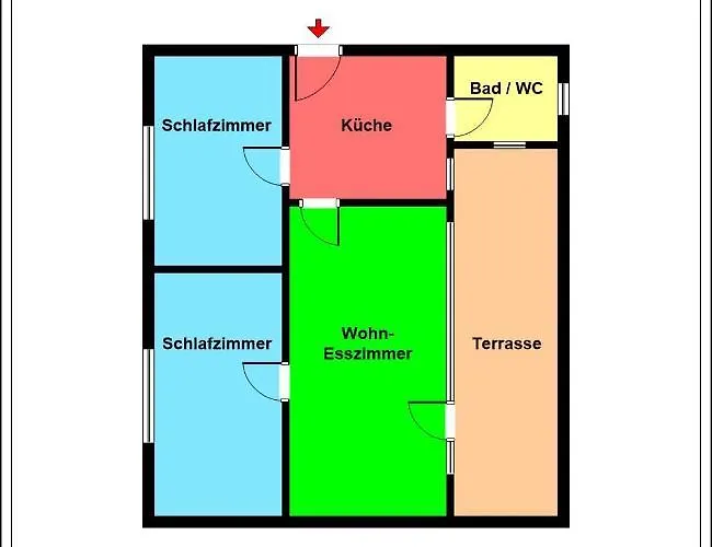 Daire Apartmenthaus Lorbach